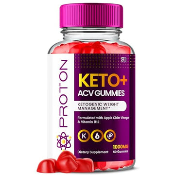 Proton Keto ACV Gummies Advanced Weight Loss 1000 MG, Proton Keto ACV Gummies S.O LabsUS supplements