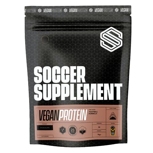Soccer Supplement Vegan Protein Powder - 25g's of Protein per Serving, Chocolate Flavour SOCCER SUPPLEMENTAu supplements