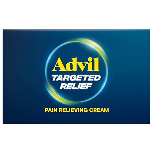 Advil Targeted Relief Pain Relieving Cream, Up to 8 Hours of Powerful Relief of Minor Arthritis Pain, Joint Pain, Lower Back Pain and Muscle Pain - 2.3 oz AdvilAu supplements