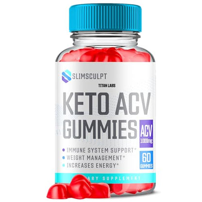 Slimsculpt Keto ACV Gummies, Slim Sculpt Keto ACV Gummies Advanced Weight Loss 1000MG Titan LabsUS supplements