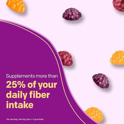 MiraLAX New MiraFIBER Gummies, 8g of Daily Prebiotic Fiber with B Vitamin MiraLAXUS supplements