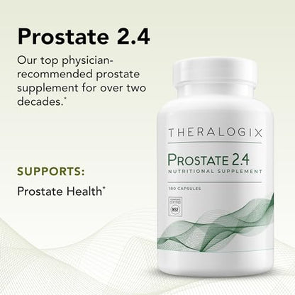 Theralogix Prostate 2.4 Nutritional Supplement - 90-Day Supply - Prostate Health TheralogixUS supplements