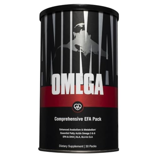 Animal Omega – Omega 3 & 6 Supplement – Fish Oil, Flaxseed Oil, Salmon Oil, Cod Liver AnimalUS supplements