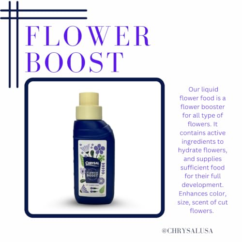 Chrysal Cut Flower Universal Food (10 ml/L Bottle) — Increase The Flower Boost with Floral Supplies ChrysalAu supplements