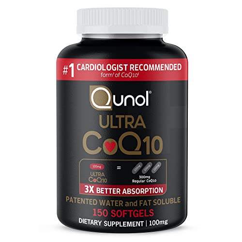 Qunol Ultra CoQ10 100mg Softgels- 3X Better Absorption Coenzyme Q10 Supplements QunolUS supplements