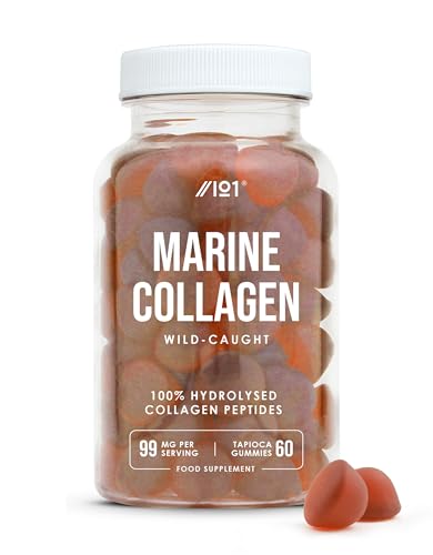 Marine Collagen Gummies - Wild-Caught Marine - Tapioca Based - High Potency Hydrolysed Marine Collagen Gummies ALPHA01US supplements