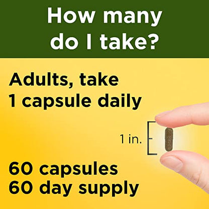 Nature Made Ashwagandha Capsules 125mg for Stress Support, 60 Capsules, 60 Day Supply Nature MadeUS supplements