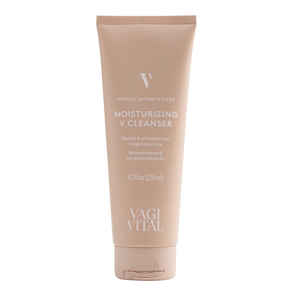 VagiVital V-Cleanser Moisturizing Daily Feminine Wash for Intimate Area, Soap-Free, Fragrance Free VagiVitalAu supplements