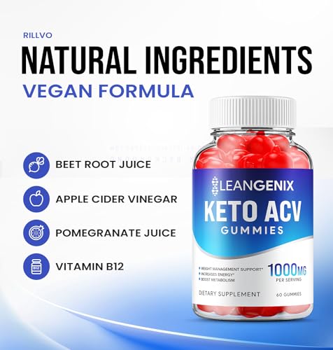 (2 Pack) LeanGenix Keto ACV Gummies - Official - Keto Lean Genix ACV Advanced Formula RillvoAu supplements
