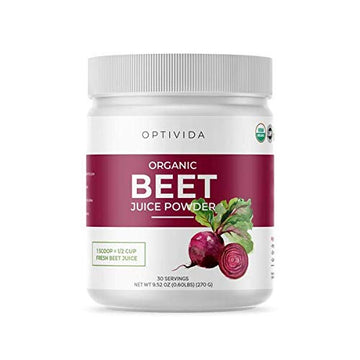 OPTIVIDA Nitric Oxide Beet Powder Organic | All Natural Beets Roots Supplements OPTIVIDAAu supplements
