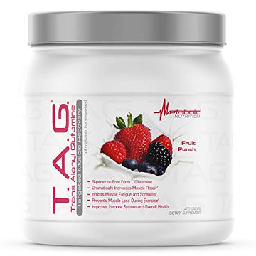 Metabolic Nutrition, TAG, Trans Alanyl Glutamine, 100% L-Glutamine Peptide Powder Metabolic NutritionUS supplements
