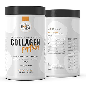 The Body Source Premium Hydrolysed Collagen Powder – 400g Unflavoured Bovine Collagen The Body SourceAu supplements