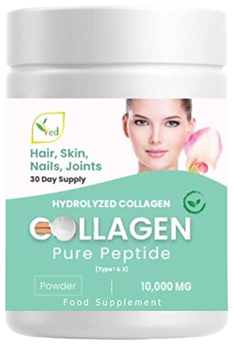 Collagen Peptides Powder Supplement, Support Joint, Bone, Skin, Muscles, Hair, Nail Growth VedUS supplements