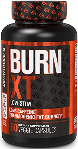 Jacked Factory Burn-XT Low Caffeine, Low Stim Weight Loss Supplement Jacked FactoryUS supplements