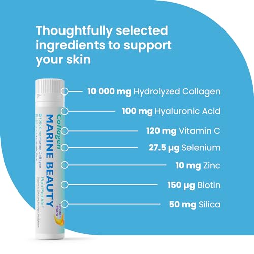 Swedish Nutra Marine Beauty Collagen | High Strength Type 1 & 3 Collagen to Rejuvenate Hair, Skin & Nails Swedish NutraAu supplements