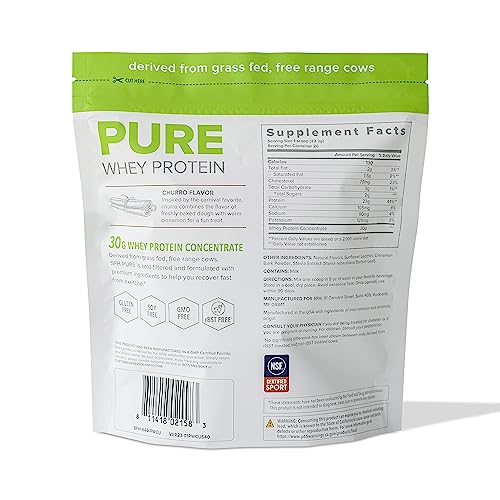 SFH Pure Whey Protein Powder Best Tasting 100% Grass Fed Whey | All Natural SFHUS supplements