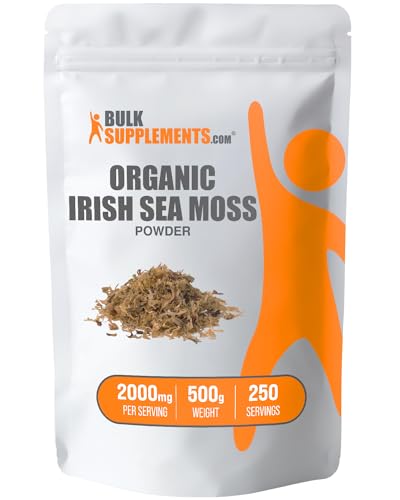 BULKSUPPLEMENTS.COM Organic Irish Sea Moss Powder - Sea Moss Supplement, Irish BULKSUPPLEMENTS.COMUS supplements