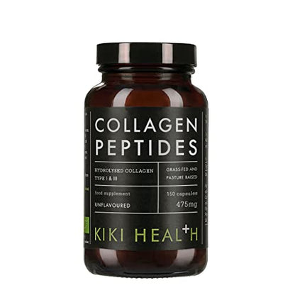 KIKI Health Organic Bovine Collagen Peptides Capsules | 100% Hydrolyzed KIKI HEALTHUS supplements