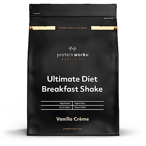 Protein Works - Ultimate Diet Breakfast Shake | Low Calorie Breakfast Shake | Low Sugar High Protein Breakfast Protein WorksAu supplements
