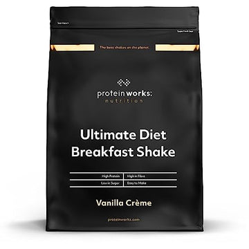 Protein Works - Ultimate Diet Breakfast Shake | Low Calorie Breakfast Shake | Low Sugar High Protein Breakfast Protein WorksAu supplements