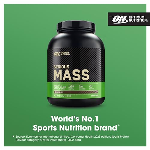 Optimum Nutrition Serious Mass Protein Powder High Calorie Mass Gainer with Vitamins Optimum NutritionUS supplements
