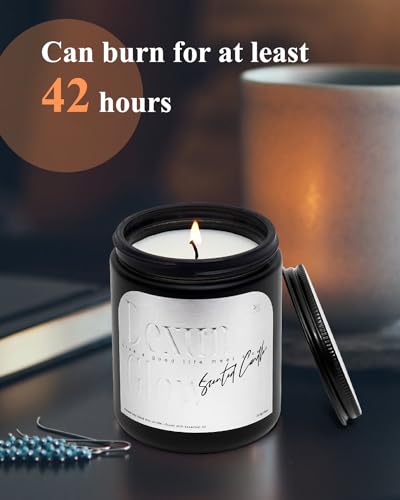 Aromatherapy Candle, Handcrafted with Natural Soy Wax and Essential Oils for Home Scented Dexun GlowAu supplements