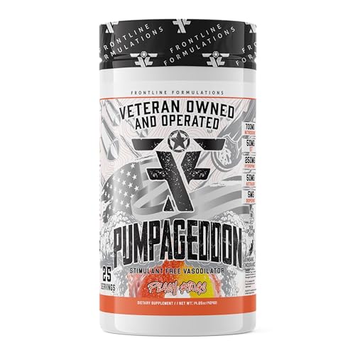 FRONTLINE FORMULATIONS Pumpageddon, Non Stim Pre-Workout Powder, Explosive FRONTLINE FORMULATIONSAu supplements