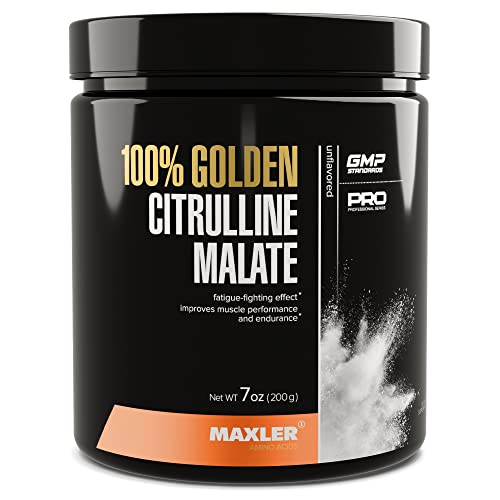 Maxler 100% Golden Citrulline Malate Powder - Vegan L-Citrulline DL-Malate 2:1 Amino Acid MaxlerUS supplements