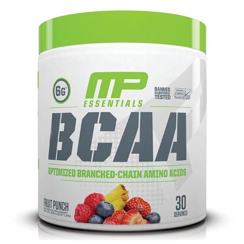 MusclePharm Essentials BCAA, Fruit Punch - 30 Servings Muscle PharmUS supplements