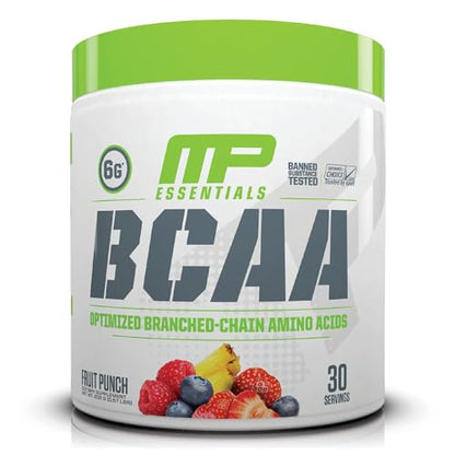 MusclePharm Essentials BCAA, Fruit Punch - 30 Servings Muscle PharmUS supplements
