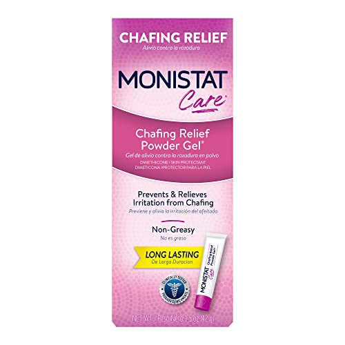 Monistat Chafing Relief Powder Gel, Anti-Chafe Protection, Fragrance Free Chafing Gel, 1.5 Oz, 1 Pack MonistatAu supplements
