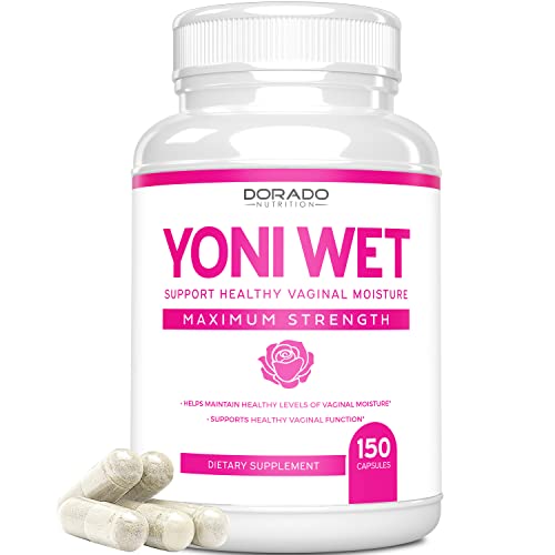 Vaginal Moisturizer & Vaginal Dryness Supplement (150 Capsules) Support Vaginal Wetness & Health DORADO NUTRITIONAu supplements