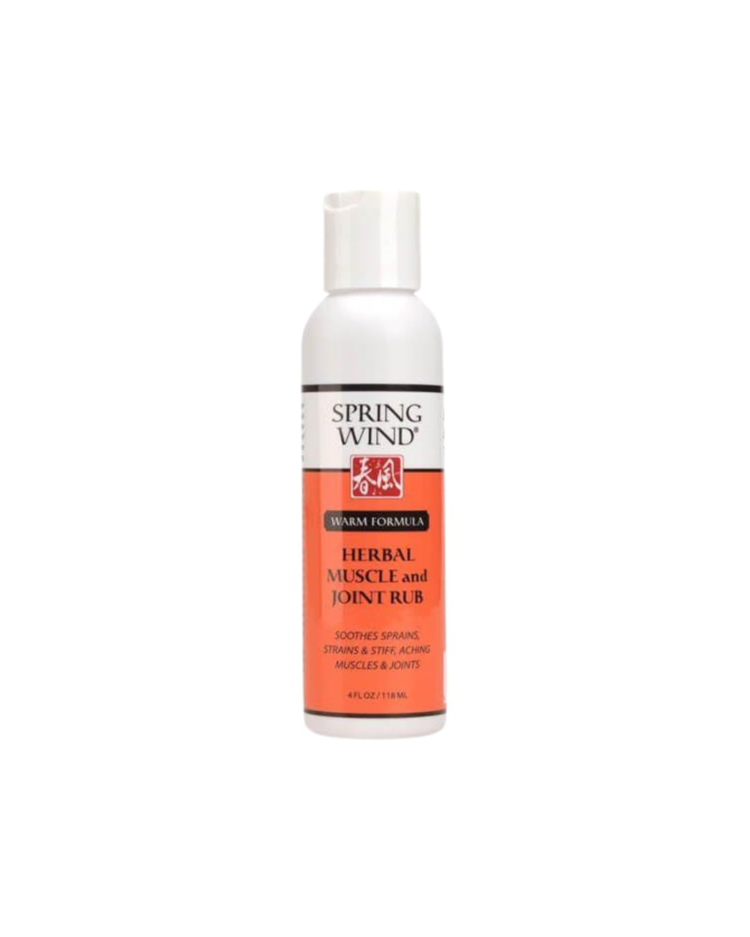Spring Wind Herbal Muscle and Joint Rub (Warm Version) - Soothes Sprains, Strains, and Stiff, Aching Muscles and Joints Spring WindAu supplements