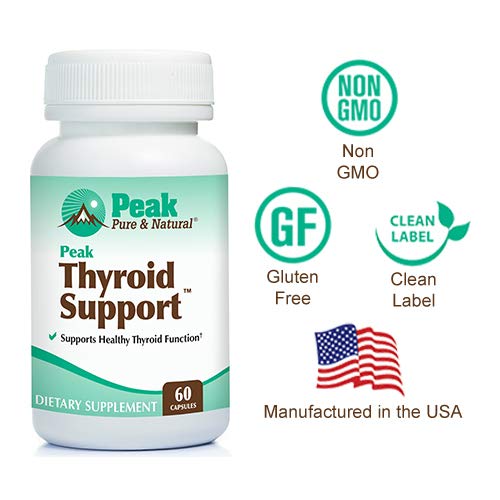 Peak Pure & Natural Thyroid Support Thyroid Supplement and Metabolism Booster to Support Peak Pure & NaturalAu supplements