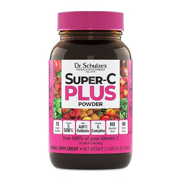 Dr. Schulze's | Super-C Plus Powder | Vitamin C Complex | Clinical Herbal Formula Dr. Schulze'sUS supplements