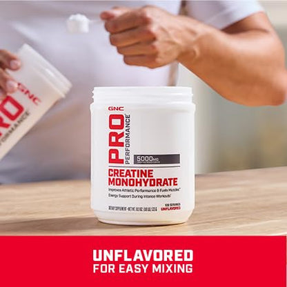 GNC Pro Performance Pro Performance Creatine Monohydrate - 50 Servings GNCUS supplements