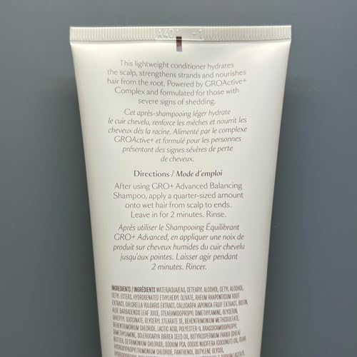VEGAMOUR GRO+ Advanced Balancing Conditioner | Hydrates the Scalp, Nourishes and Softens Hair | For Severe Signs of Thinning | Color Safe, Vegan, Cruelty-Free, Formulated Without Silicones (8 Fl Oz) VEGAMOURAu supplements