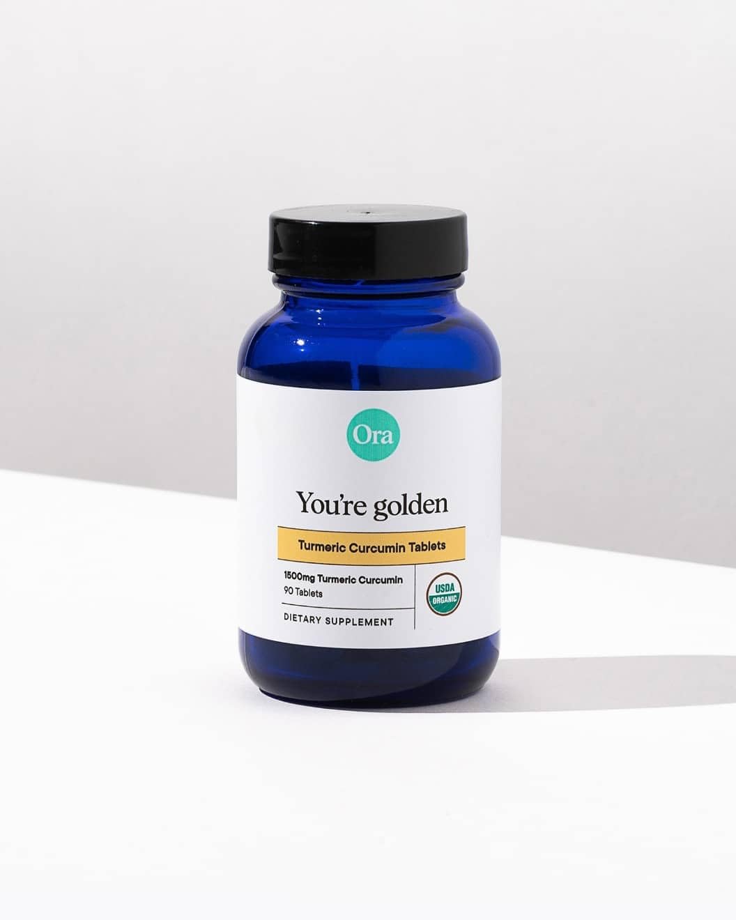 Ora Organic Turmeric Curcumin with Piperine - Pure Extracts for Joint Stress and Cardiovascular Health, Support Healthy Cognitive Function, No Filler Ingredients - 90 Vegan Tablets, 1 Month Supply Ora OrganicUS supplements
