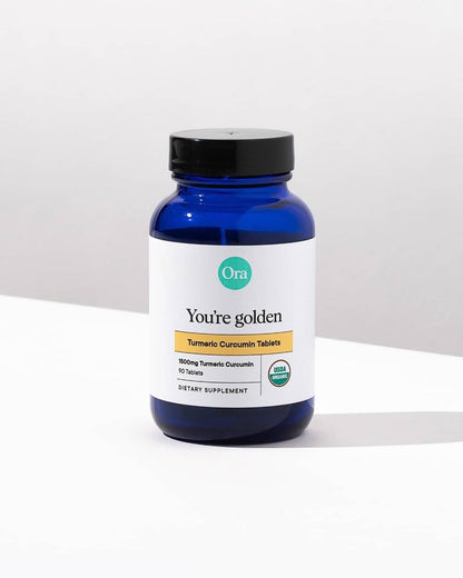 Ora Organic Turmeric Curcumin with Piperine - Pure Extracts for Joint Stress and Cardiovascular Health, Support Healthy Cognitive Function, No Filler Ingredients - 90 Vegan Tablets, 1 Month Supply Ora OrganicUS supplements