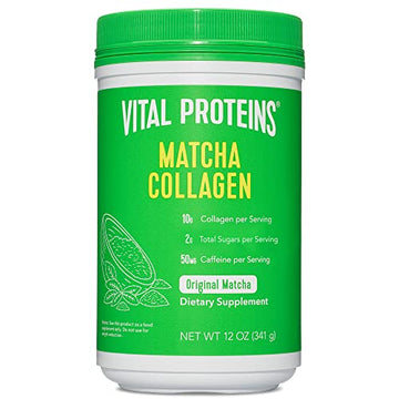 Vital Proteins Matcha Collagen Peptides Powder Supplement, L-theanine & Caffeine, Matcha Green Tea VITAL PROTEINSAu supplements