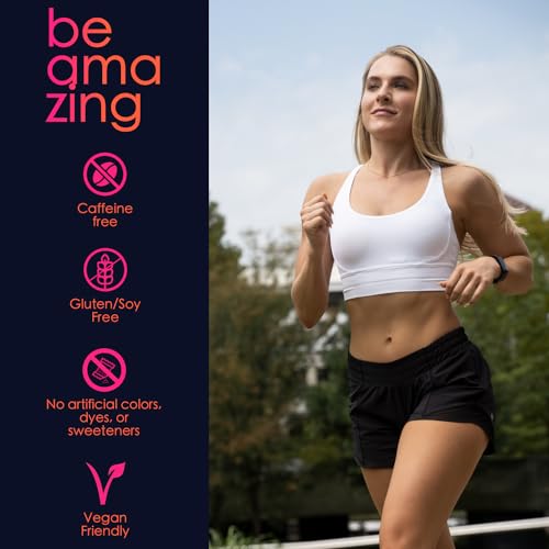 BEAM Be Amazing Vegan Pre-Workout Powder | Energy Booster Powdered Drink with All BEAMUS supplements