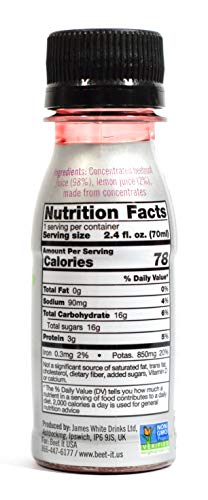 BEET IT Sport Pro-Elite Shot, (15 Shots) Nitrate 400, Non GMO Certified - Each Shot Contains BEET ITAu supplements