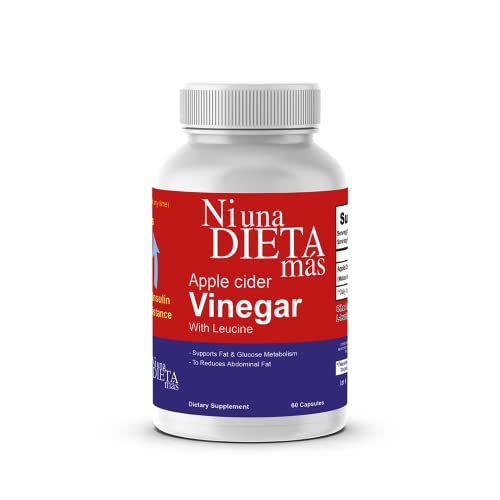 Ni una dieta más Reduce Abdominal Fat - Vinegar Capsules - Best for Weight Loss Ni una dieta másUS supplements