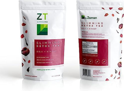 Dr. Zisman ZT Slimming - Goji-Ginger Detox Blend - Healthy Weight Management Organic Dr. Zisman ZT Slimming TeaUS supplements