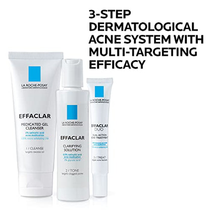 La Roche-Posay Effaclar Dermatological 3 Step Acne Treatment System La Roche-PosayUS supplements