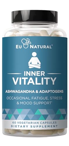 Eu Natural Vitality Cortisol Manager – Fight Fatigue, Feel Calm & Balanced – Healthy Cortisol Eu NaturalAu supplements