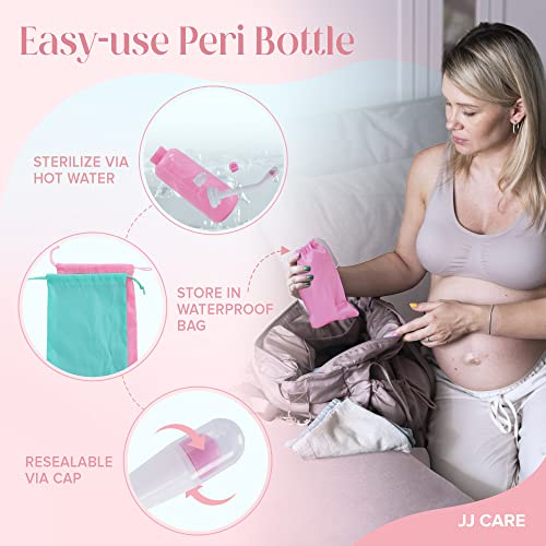 JJ CARE Peri Bottles - Pack of 2 Peri Bottles for Postpartum Care Kit, 500 ml Peri Bottles JJ CAREAu supplements