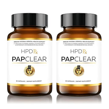 HPD Rx PAPCLEAR Physician Formulated | All Natural HPV Immune Support Supplement HPD RxUS supplements
