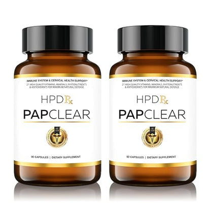 HPD Rx PAPCLEAR Physician Formulated | All Natural HPV Immune Support Supplement HPD RxUS supplements