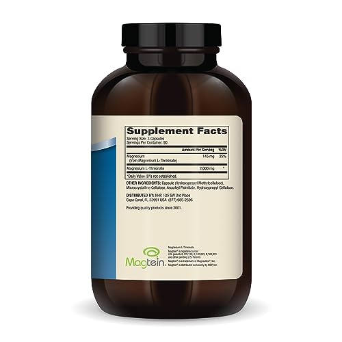 Dr. Mercola Magnesium L-Threonate, 90 Servings (270 Capsules), Dietary Supplement Dr. MercolaUS supplements